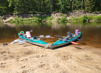 Легкий сплав по реке ЛУХ