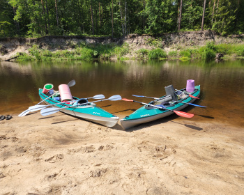 Легкий сплав по реке ЛУХ