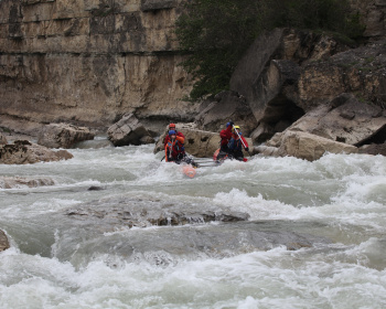 Бодрый Кавказ. Родео-тур по рекам Урух, Ардон, Баксан на катамаранах