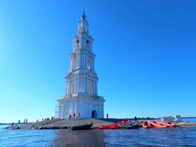 Водный поход по рекам Жабня и Волга к Калязину