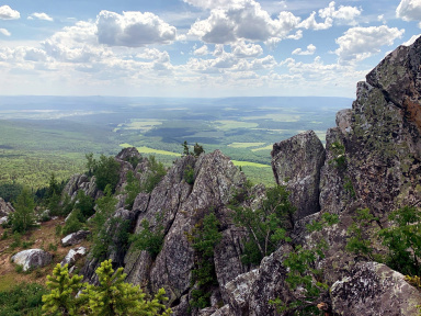 Горный лагерь на Южном Урале