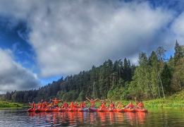 Сплав на байдарках и Араповские пещеры - Мультитур
