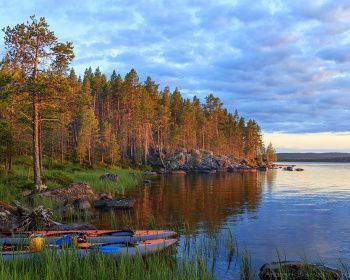 Финляндия на байдарках: Лапландия, озеро Инари. Разведка
