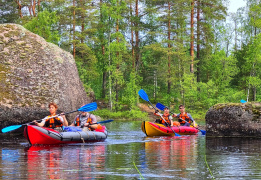 Выборгский стоунхендж: на байдарках по древнему Хейнийокскому проливу