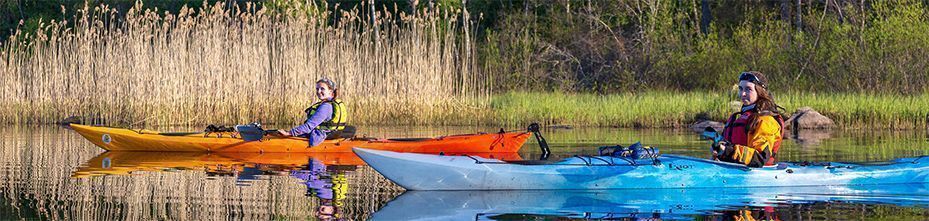 Водные походы на морских каяках по Ленобласти